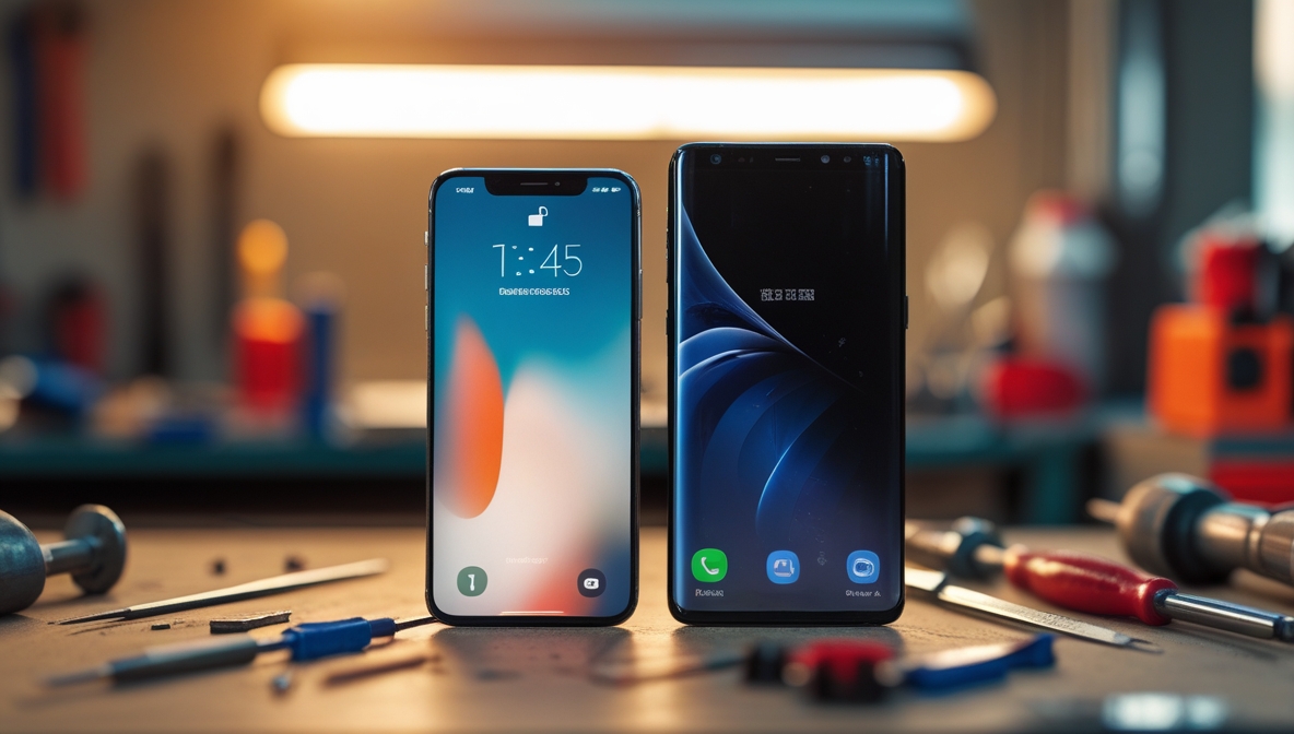 iPhone nebo Samsung — který se snáz (a levněji) opravuje?