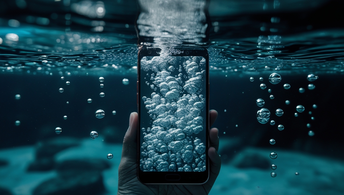 Telefon spadl do vody — co dělat hned teď (a co rozhodně ne)